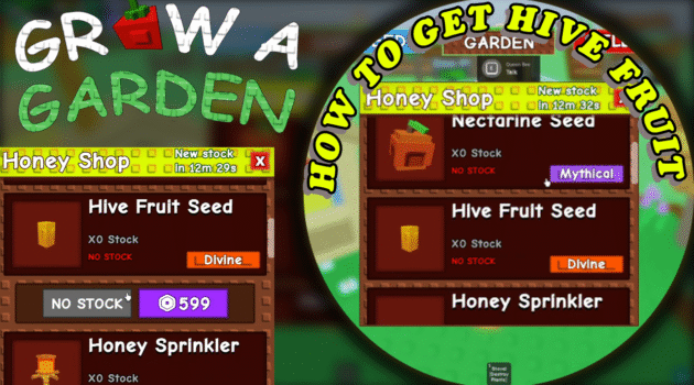 How to Get Hive Fruit in Grow a Garden