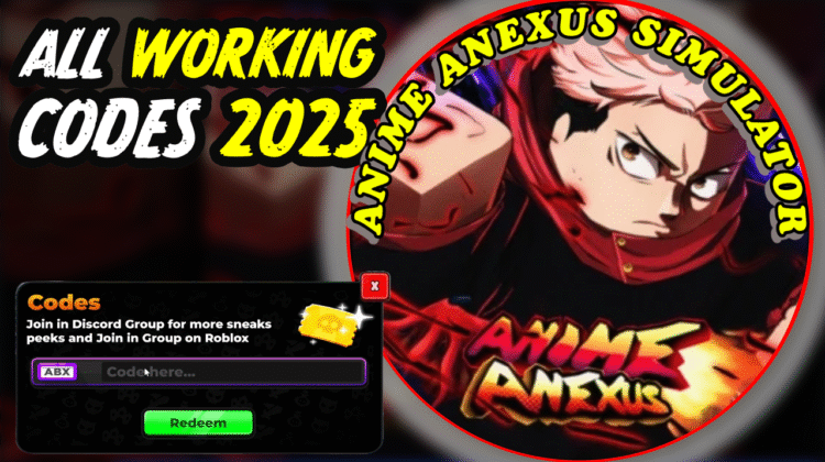 Anime Anexus Simulator Codes July 2025