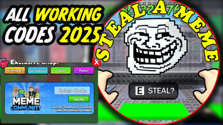 Steal a Meme Codes July 2025