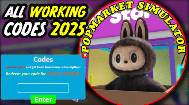 Popmarket Simulator Codes July 2025