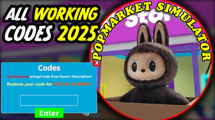 Popmarket Simulator Codes July 2025