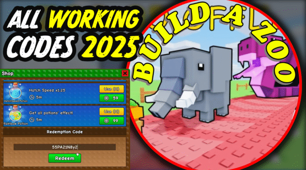 Build a Zoo Codes July 2025