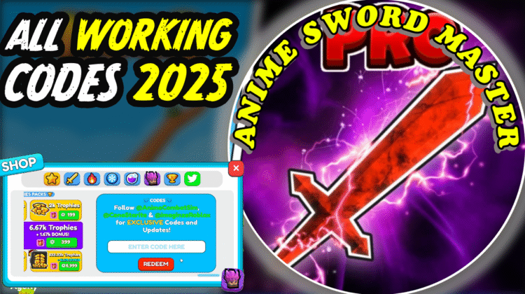 Anime Sword Master Codes July 2025