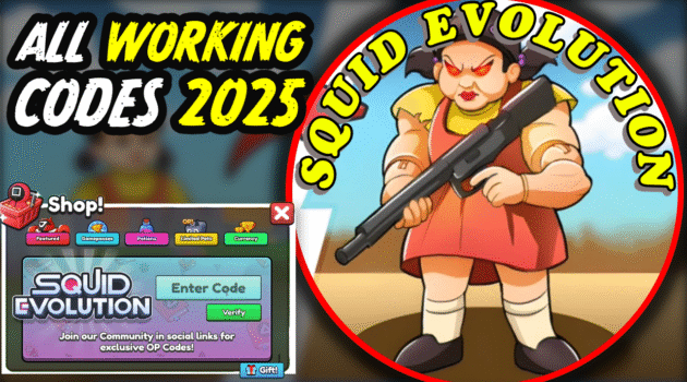 Squid Evolution Codes June 2025
