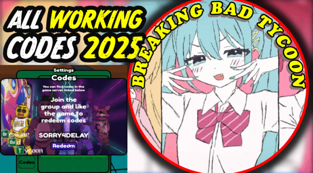 Breaking Bad Tycoon Codes July 2025