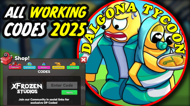 Dalgona Tycoon Codes July 2025
