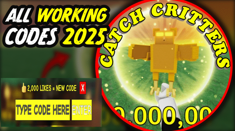 Catch Critters Codes August 2025