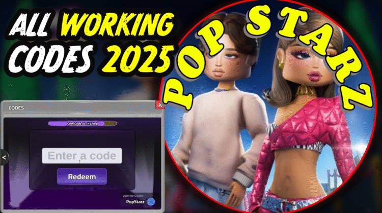 Pop Starz Codes August 2025