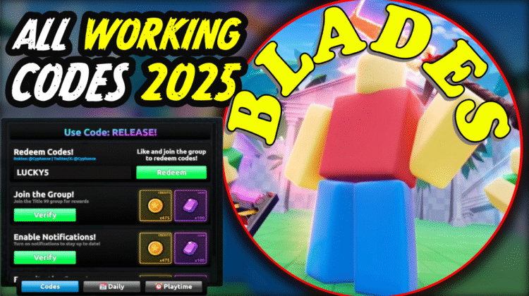 Blades Codes August 2025