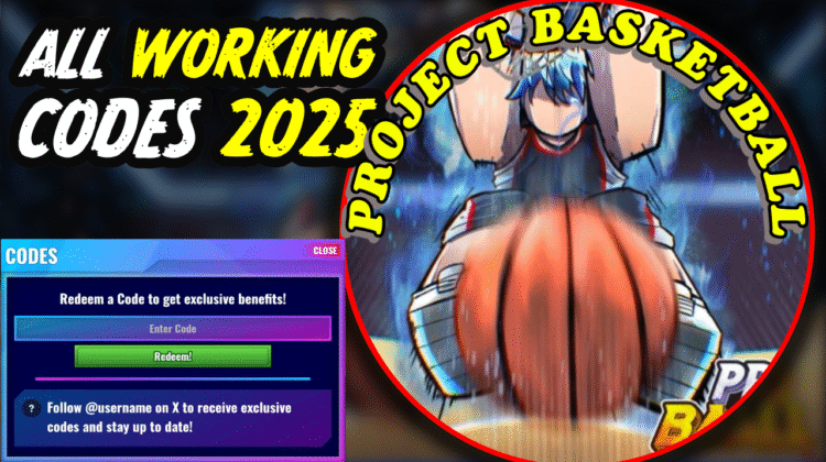 Project Basketball Codes August 2025