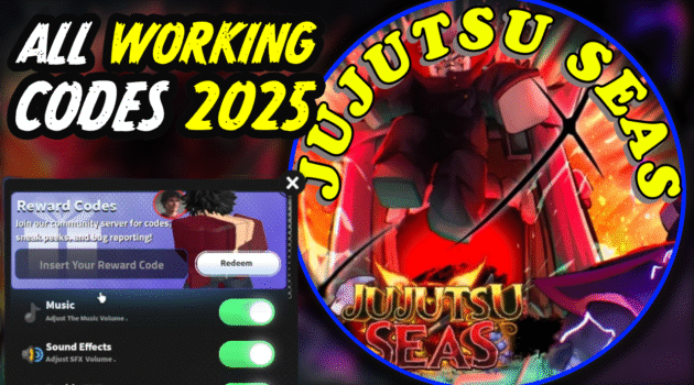 Jujutsu Seas Codes September 2025