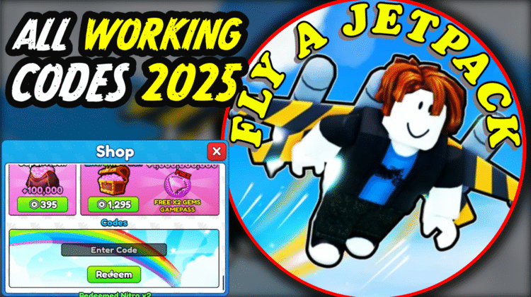 Fly a Jetpack Codes September 2025