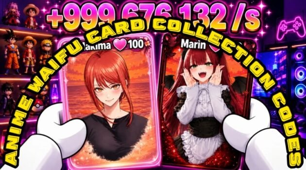 Anime Waifu Card Collection Codes