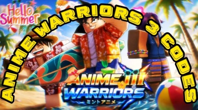 Anime Warriors 3 Codes