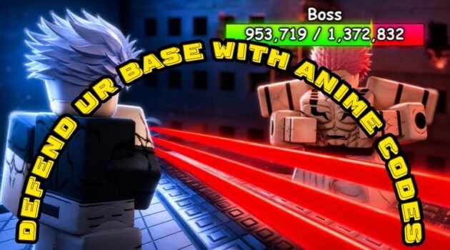 Defend Ur Base With Anime Codes