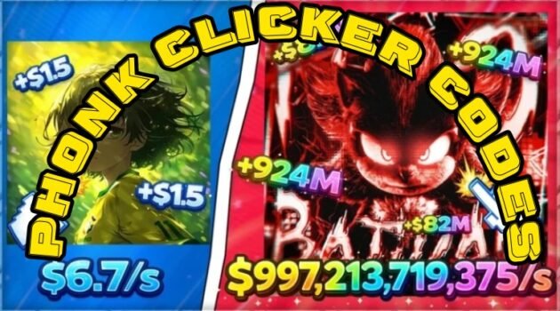 Phonk Clicker Codes