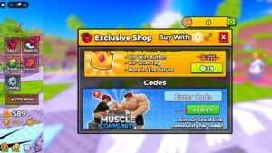 How to Redeem +1 Muscle to Arm Wrestle Codes